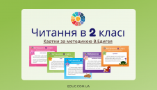 Розвиток навика читання: картки по методиці В.Едигея