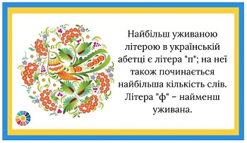 Цікаві факти про українську мову: ілюстровані картки для дітей