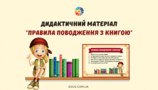 Правила поводження з книгою