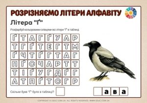 Розрізняємо літери алфавіту: літера "Ґ"