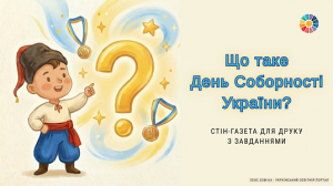 Стін-газета Що таке День Соборності України