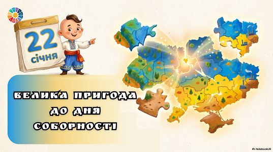 Урок-експедиція Велика пригода до Дня Соборності - план-конспект