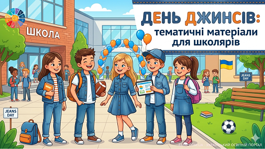 День джинсів: матеріали для уроків та виховних годин — EDUC.com.ua