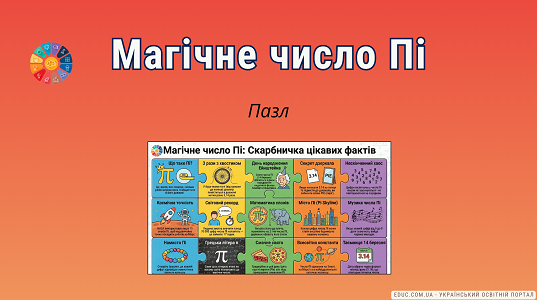 Число Пі для дітей: цікаві факти, рекорди та магія дзеркала — EDUC.com.ua