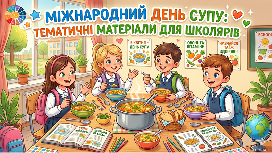 Міжнародний день супу цікаві матеріали для дітей — EDUC.com.ua
