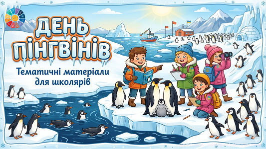 Всесвітній день пінгвінів цікаві матеріали для НУШ — EDUC.com.ua