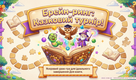 Брейн-ринг «Казковий турнір»: інтелектуальна гра для НУШ — EDUC.com.ua